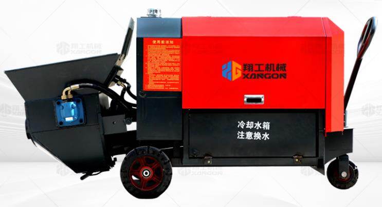 混凝土輸送泵為何不能加水，翔工為您解疑