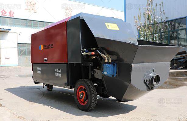 混凝土輸送泵，泵送后的工作不能落下